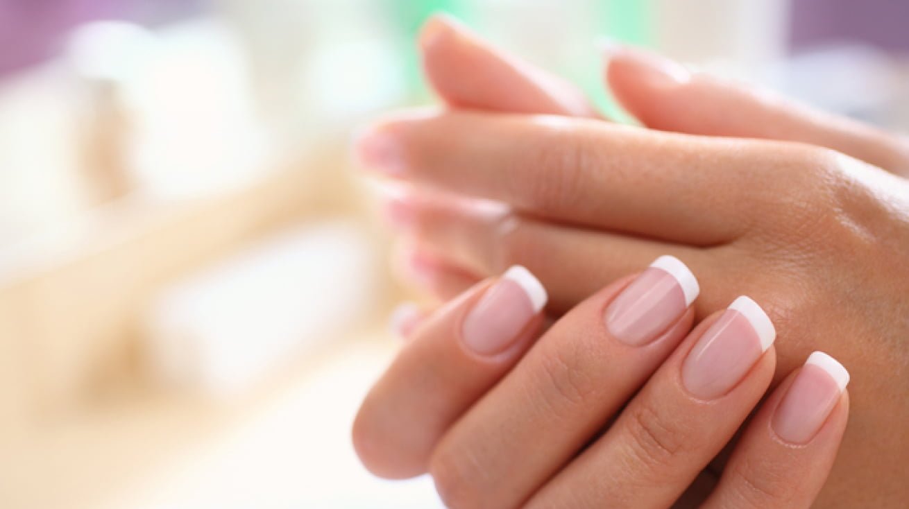 perfect french manicure using essie nail care products