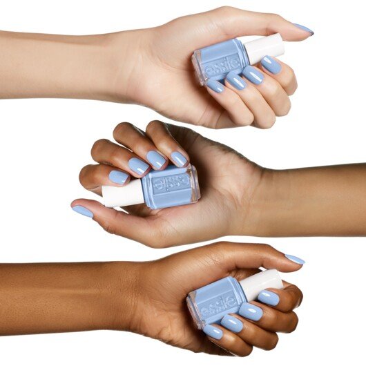 essie blue pastel nail polish for all skin tone