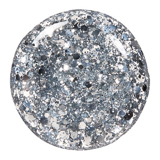 Essie Set In Stone Silver Glitter Nail Polish