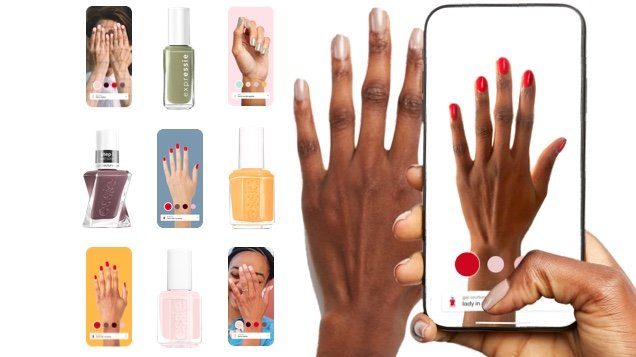Essie’s Virtual Try-On Nail Salon